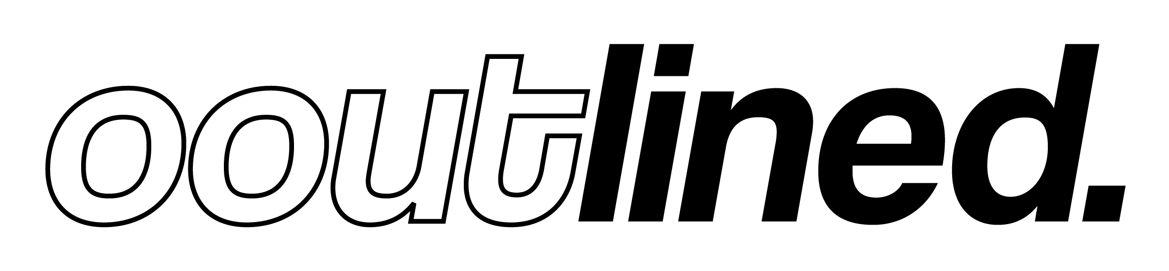 Ooutlined